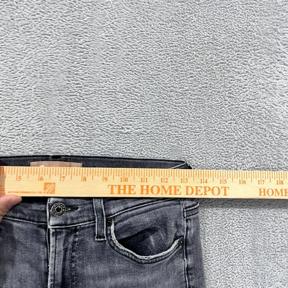 7 For All Mankind Luxe Vintage Jeans Women's 28 Ankle Skinny Italy Gray - Picture 8 of 11